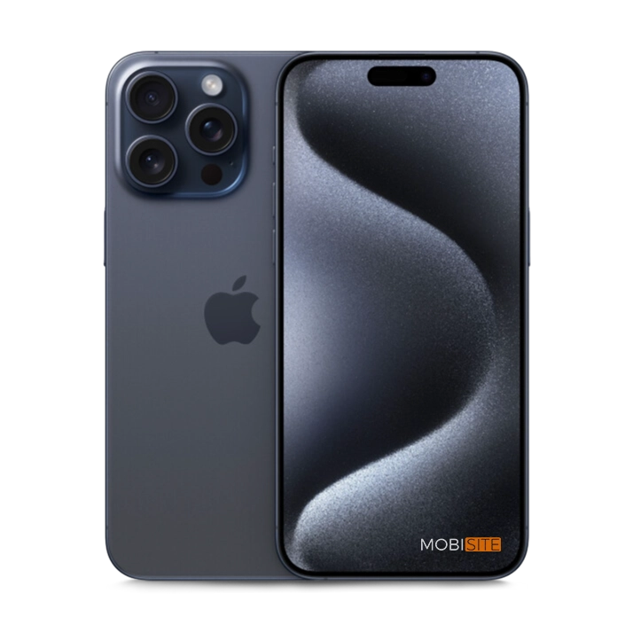 iPhone 15 Pro Blauw Titanium