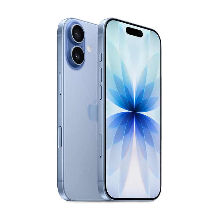 Refurbished iPhone 17 Nevelblauw