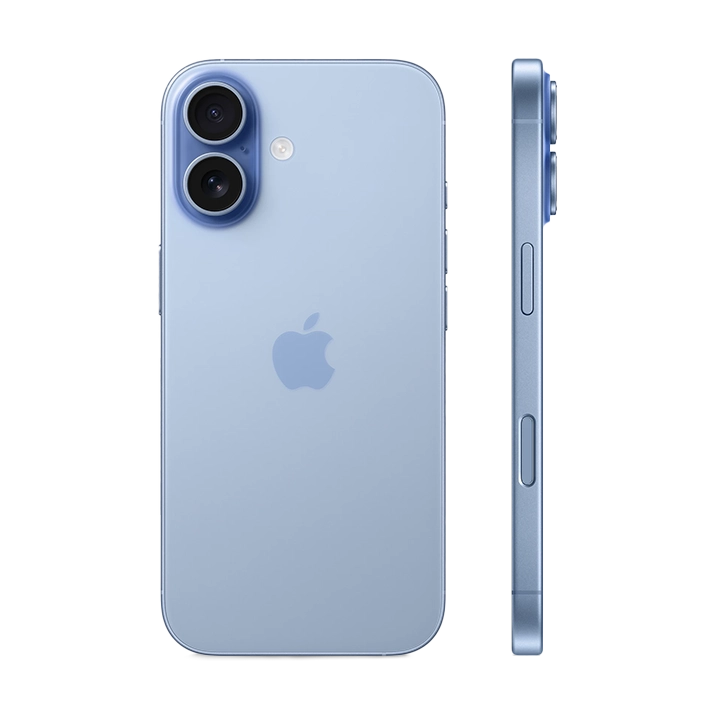 Refurbished iPhone 17 Nevelblauw
