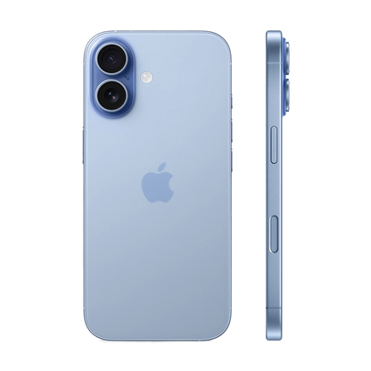 Refurbished iPhone 17 Nevelblauw
