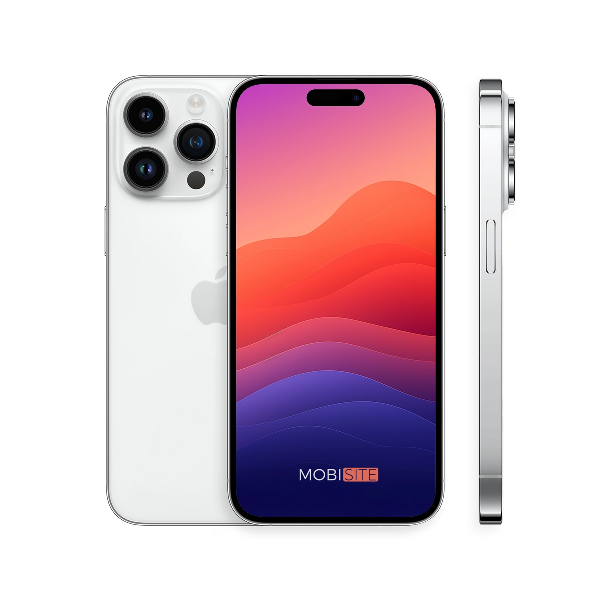 Refurbished iPhone 16 Pro zilver, getest op meer dan 50 punten